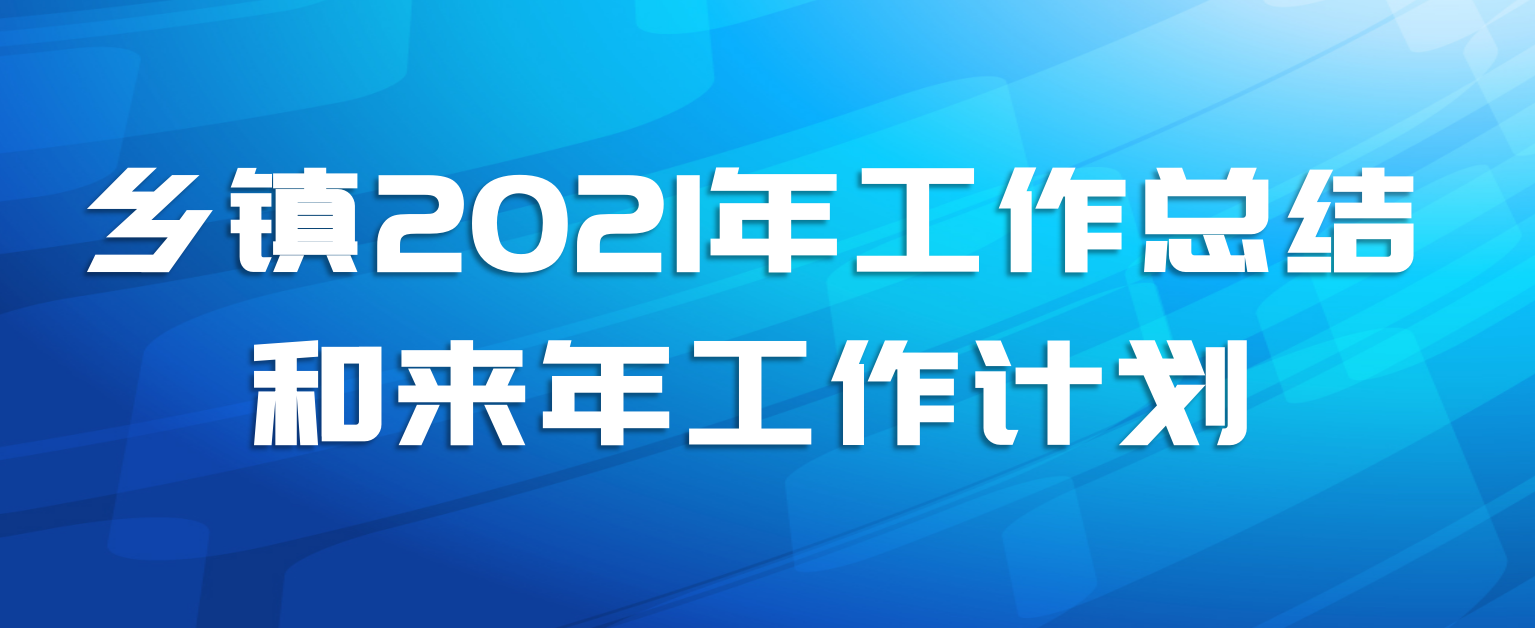 乡镇2021年工作总结和来年工作计划