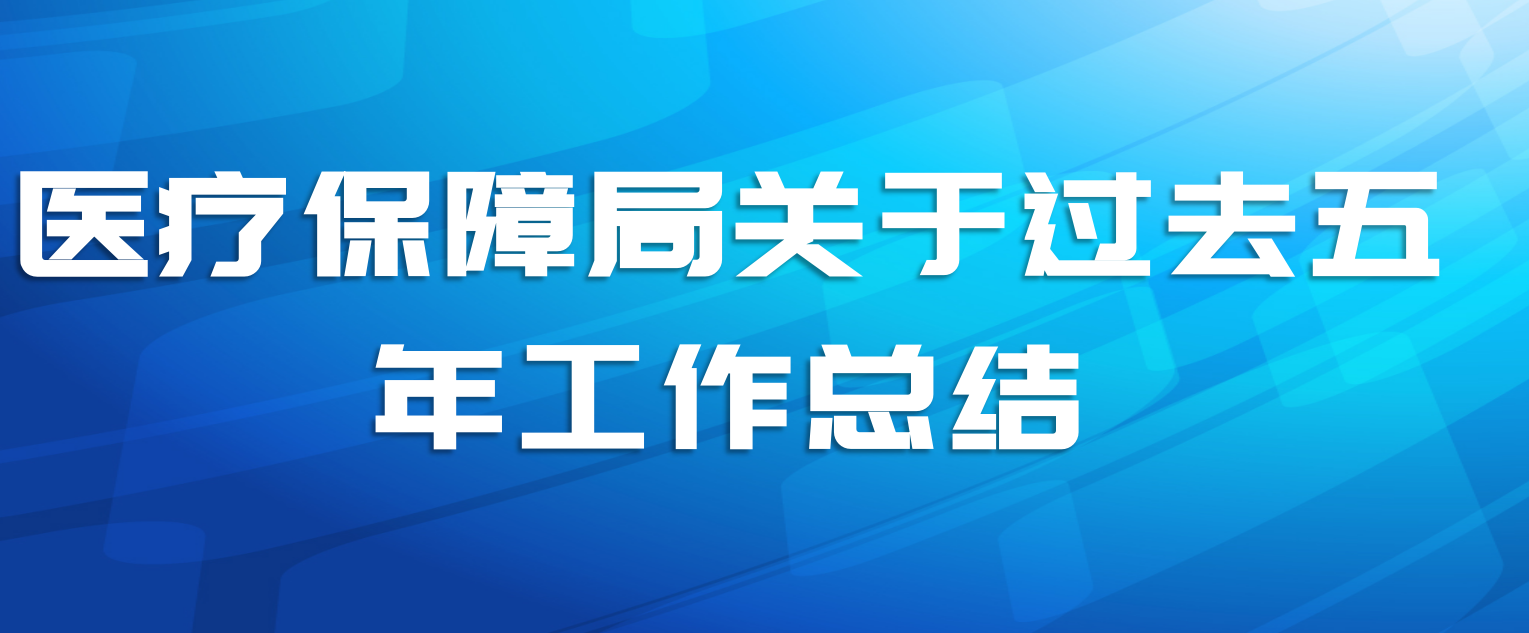 医疗保障局关于过去五年工作总结