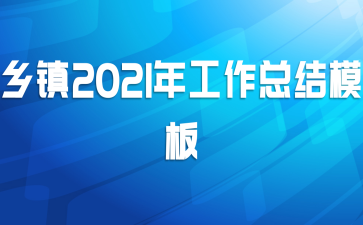 乡镇2021年工作总结模板
